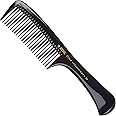 Kent SPC83 Salon-Style Wide-Tooth Comb for Detangling and Styling - Professional Quality Hair Comb with Wide Teeth for Medium and Thick Hair