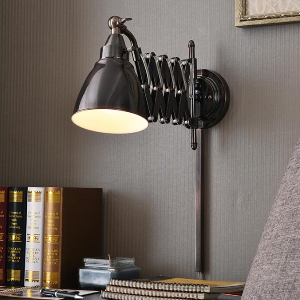 Das Einzelne Hauptwandlampen-Leselampe ausdehnt DYFYMX Amerikanisches