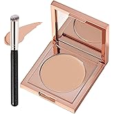 Accusly Colored Clay CC Undereye Corrector – Dark Circle Concealer & Brightener for Men & Women – Hydrating Formula for Smooth, Natural Coverage (Light pink)