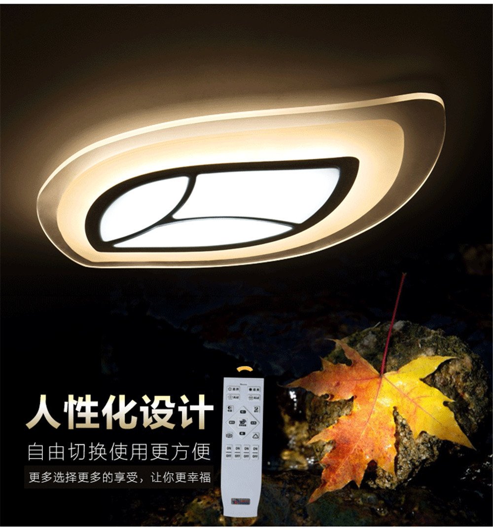 BRIGHTLLT Ultra-schlanken Baum Blätter Deckenleuchte minimalistischen