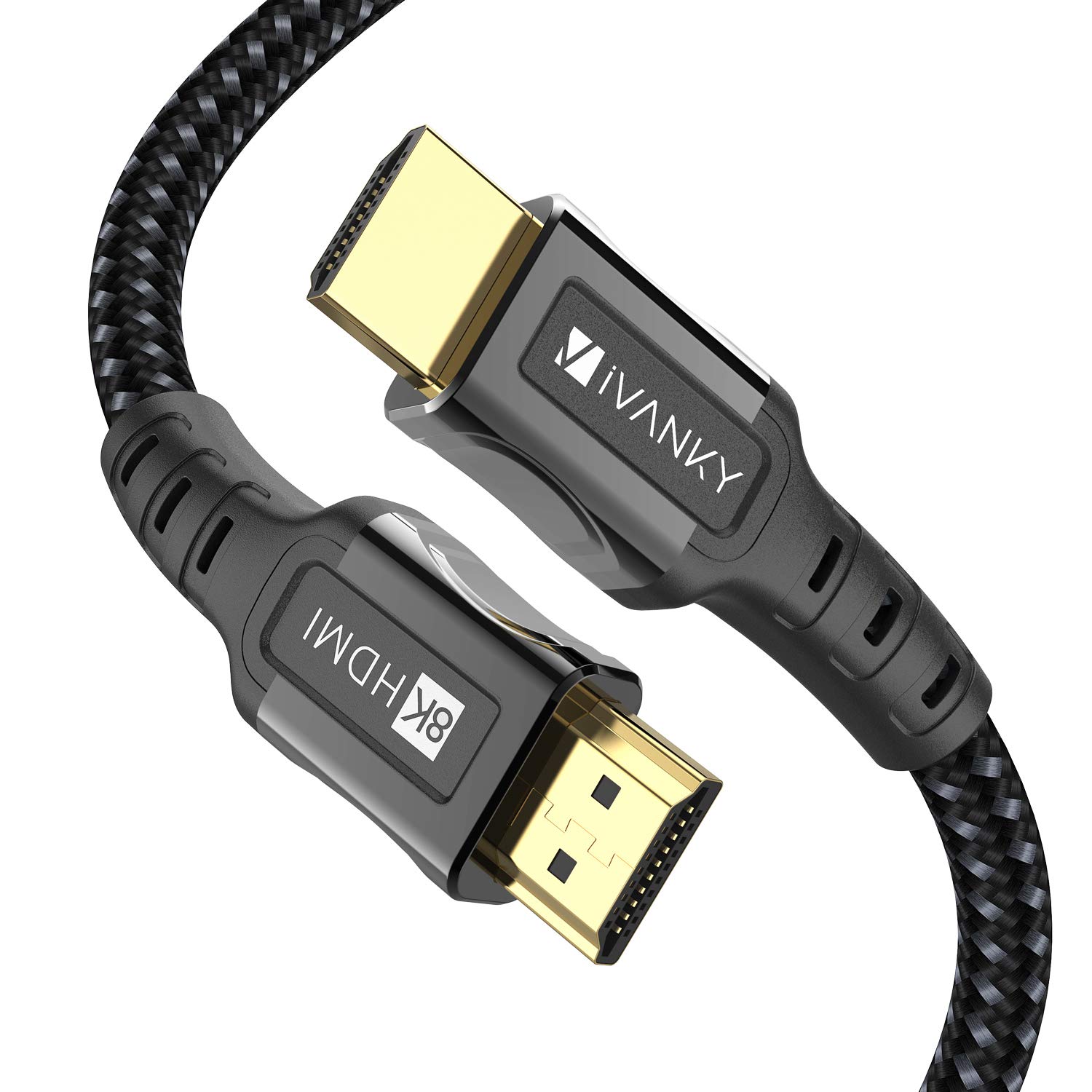 8K HDMI Cable 3.3 ft iVANKY HDMI 2.1 Cable 8K60Hz Ultra HD 48Gbps 8K