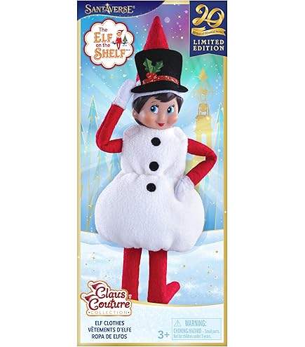 The Elf On The Shelf Cla Couture Collection Tiny Tinsel Dress Dazzling Vintage Elf Dress Scout Elf T Included P 302703629