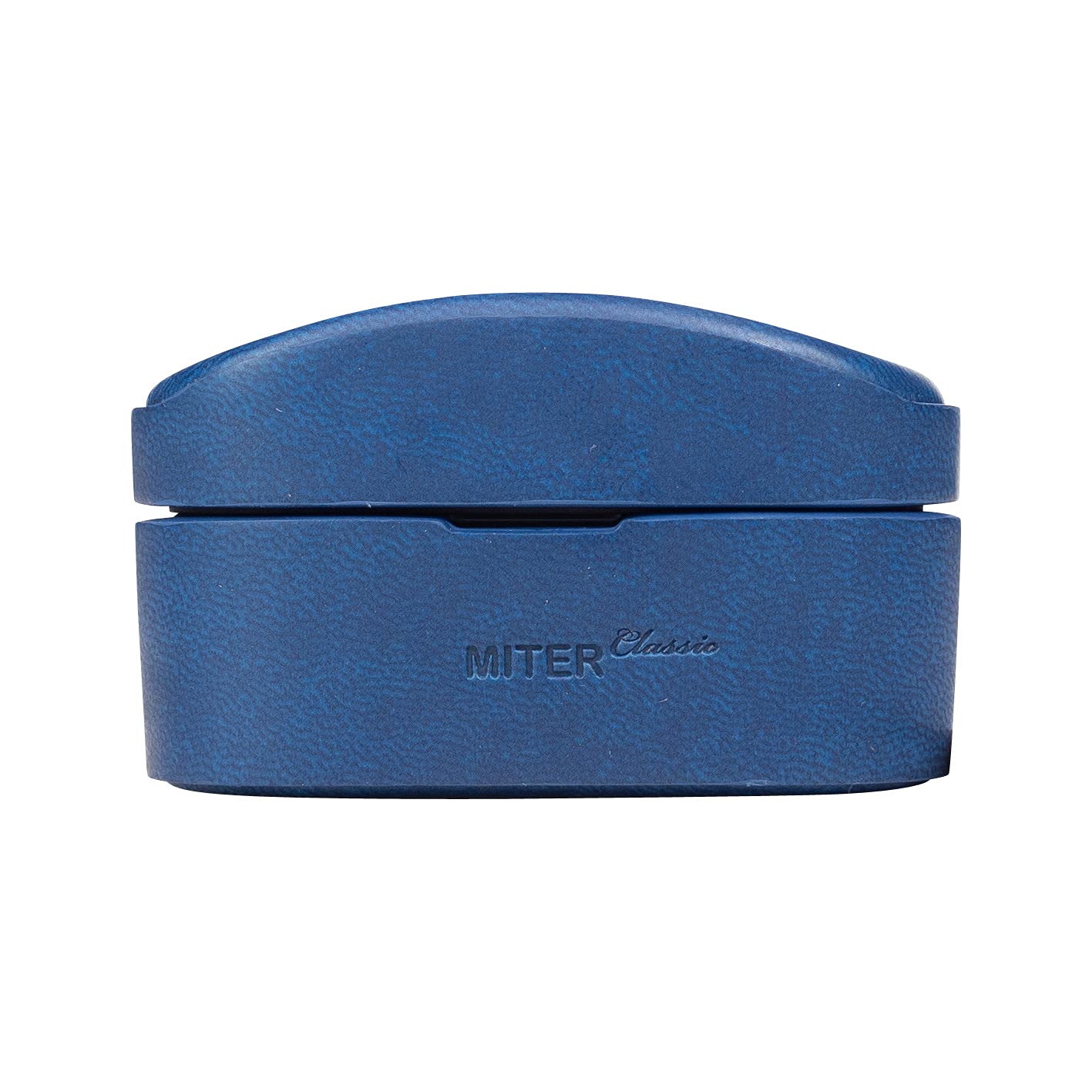 MITER CASE Compatible with Sony WF-1000XM4 Earphone , Hand Crafted PU Leather Case Cover for WF1000XM4 (Navy)