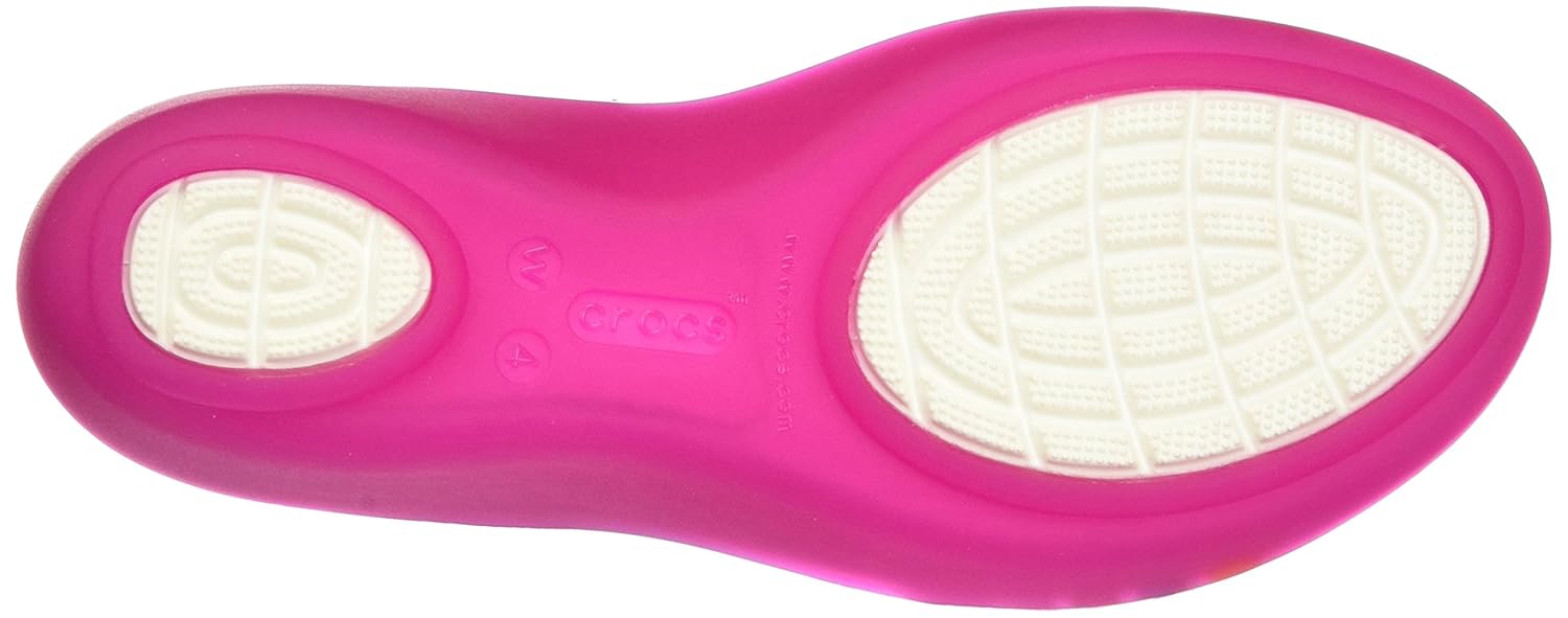 crocs isabella mini women wedge in pink