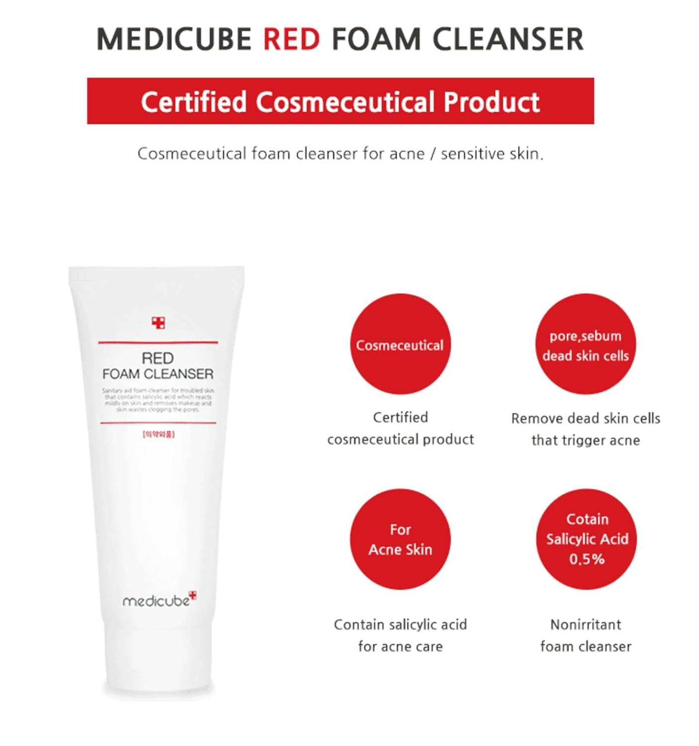 medicube face wash