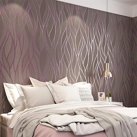 人気が高い モダンシンプルダイヤモンドラティスストライプ不織布壁紙3dエンボスベッドルームリビングルームtv背景壁紙 Light Brown 海外最新 Asadtv Com