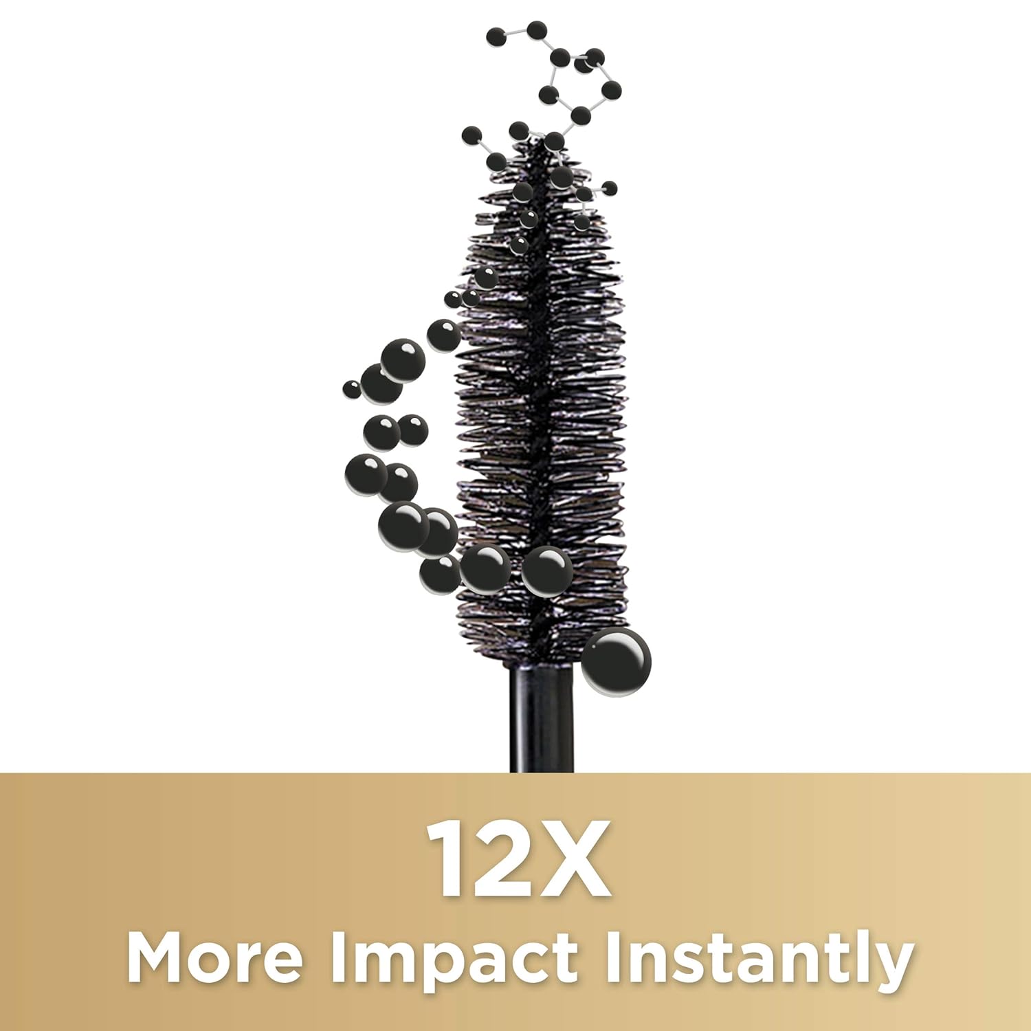 L'Oreal Paris Makeup Voluminous Extra Volume Collagen Plumping Mascara, Blackest Black, 0.34 fl. oz. : L?or?al Paris Extra Volume Collagen Mascara : Beauty