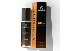 ALCEMÍSTÉ Concentrated Cologne For Men - Long-Lasting Mens Cologne - Pheromones-Infused Oil-Based Perfume For Him - Intense Formula - Travel Size, Rollerball Fragrance - 0.34 oz (10 mL)