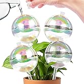 13 oz Up 2 Weeks Large Plant Watering Globes - Self Watering Bulbs for Indoor & Outdoor Plants, Glass Water Globes, Slow Wate