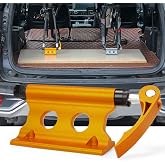 CXOYLL Bike Block Fork Mount w/Quick-Release Lever, Aluminum Alloy Bicycle Front Fork Fixed Clip Luggage Rack for Truck Bed/Trailer/Van, Vertical or Horizontal Mounted