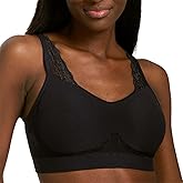 Underoutfit Comfort Shaping Bra - Wireless Everyday Bra with Adjustable Lace Straps