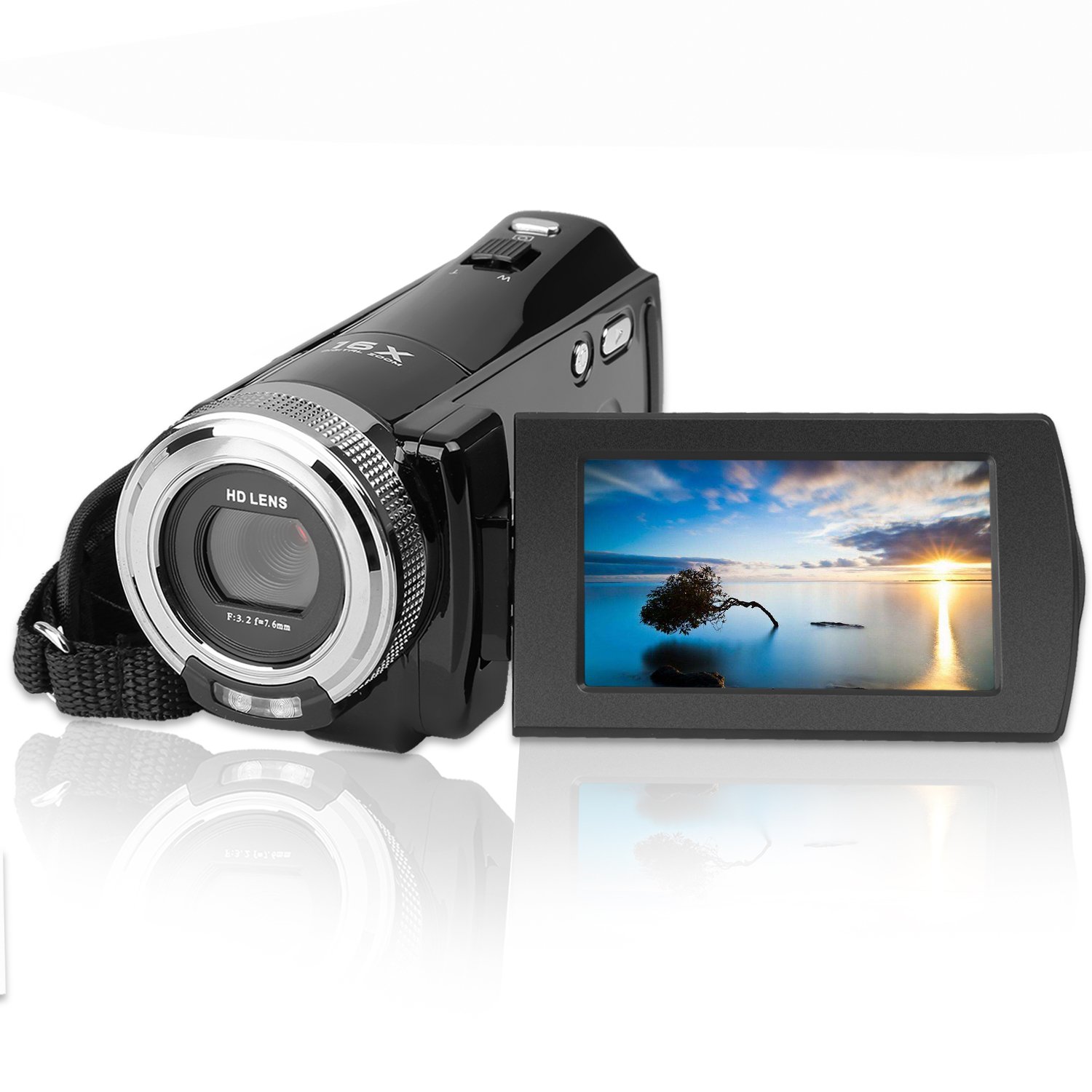 Webat DV Camera LCD C8 16MP High Definition Digital Recorder Video