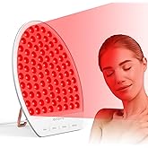 Red Light Therapy for Face and Neck, Near Infrared Light Panel with Adjustable Stand for Body, Red Light Therapy Lamp with 84 LEDs with Timer, 660nm & 850nm