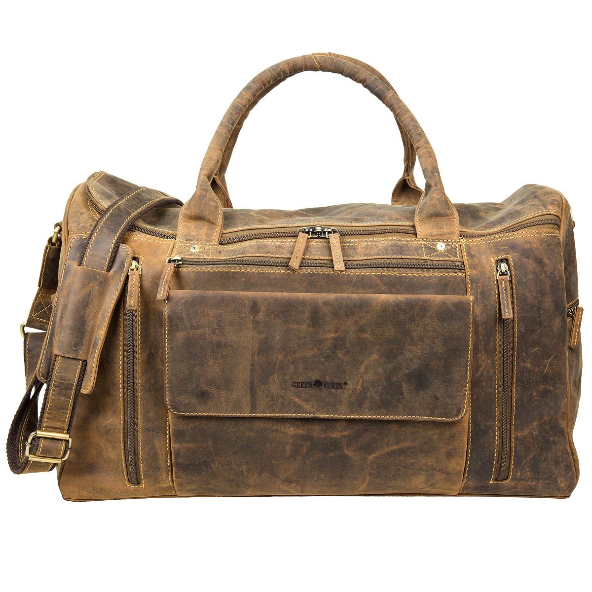 Greenburry Vintage travel bag leather 54 cm