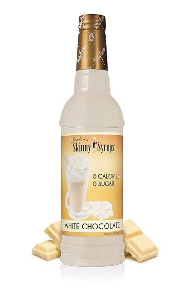 SUGAR FREE WHITE CHOCOLATE – JORDAN’S SKINNY SYRUPS, 25.4 OZ.