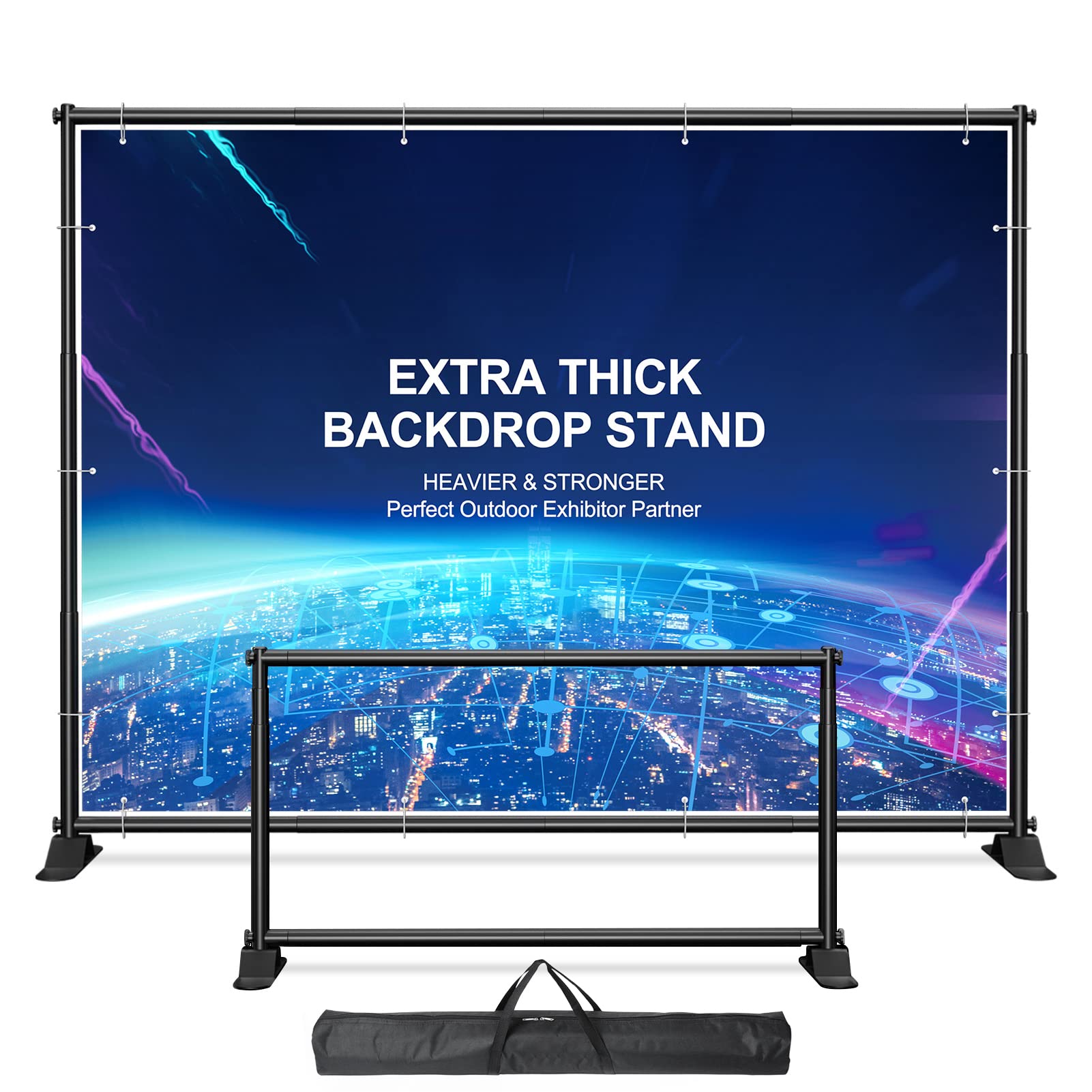 Photo 1 of **FACTORY SEALED** SunyesYo Adjustable Backdrop Banner Stand