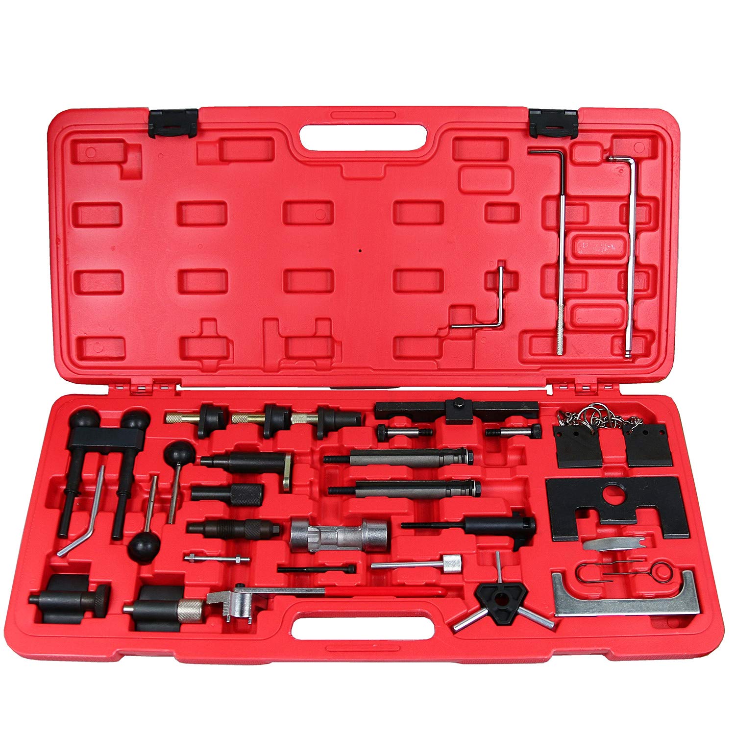 BestsQ Engine Belt Adjust Locking Timing Tool Kit Compatible for Audi VW VAG Petrol Diesel Set