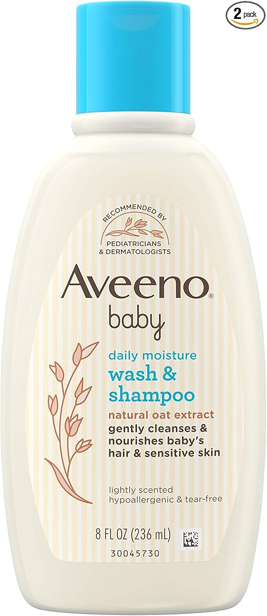 aveeno baby wash and shampoo 8 oz