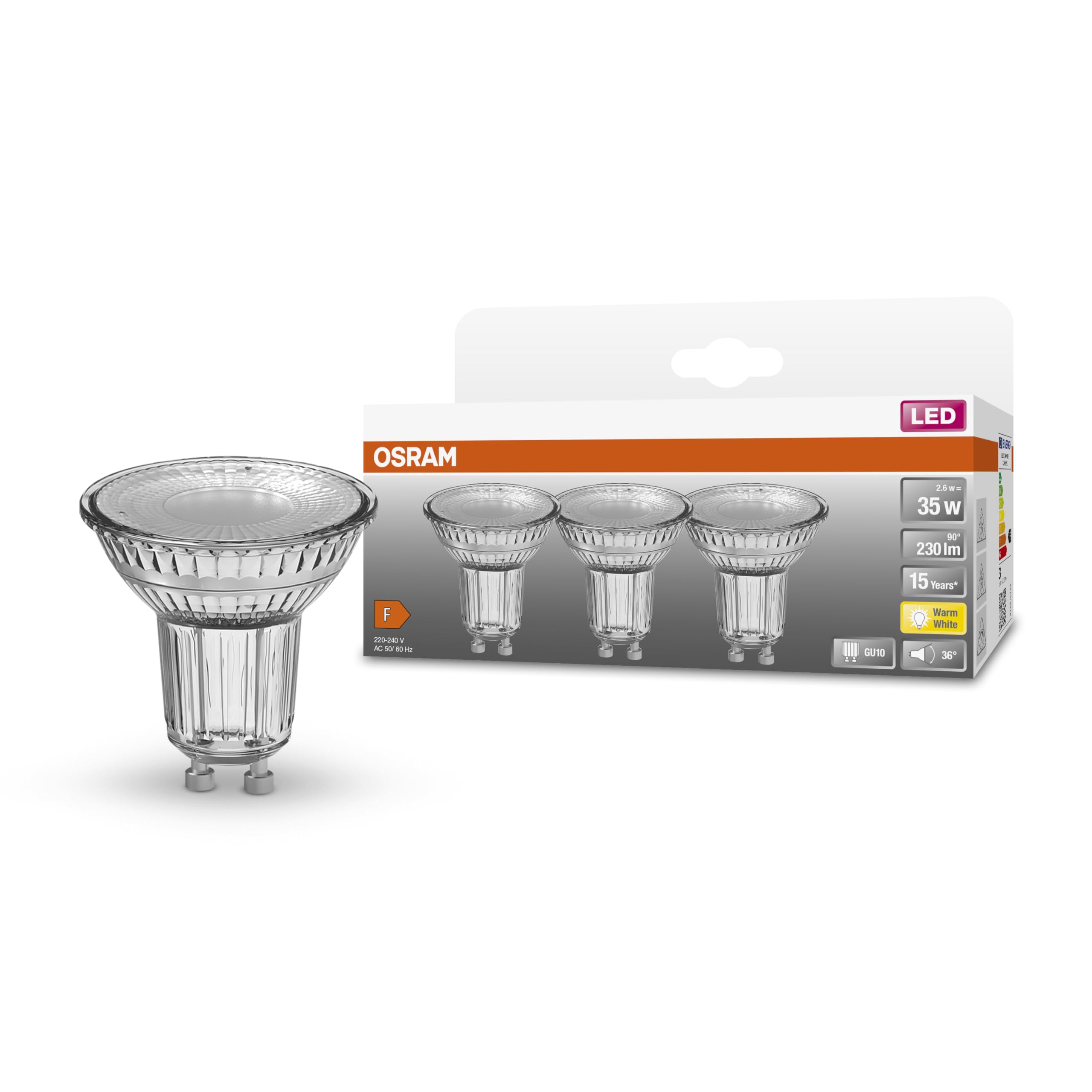 Osram LED Lamp | Base: E27 | Warm White | 2700 K | 6.50 W | Replacement for 60 W | Frosted | LED Retrofit Classic Globe, 4058075452497