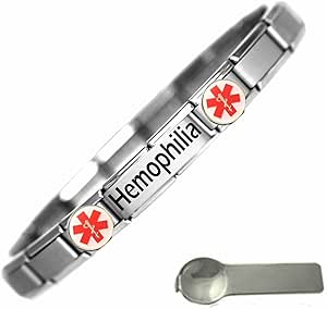hemophilia medical bracelet