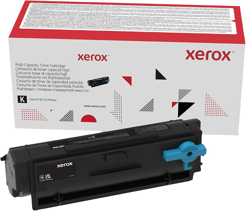 Xerox Genuine 006R04377 Black High Capacity Toner Cartridge 8000 Pages