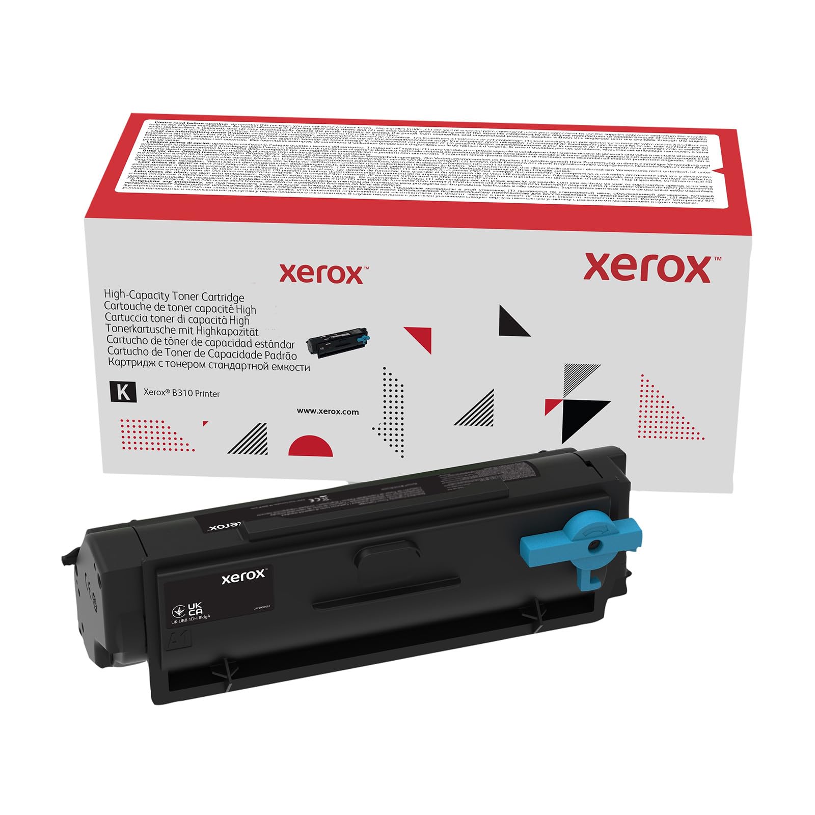 Xerox Genuine B310 / B305 / B315 Black High Capacity Toner Cartridge (8,000 Pages) - 006R04377