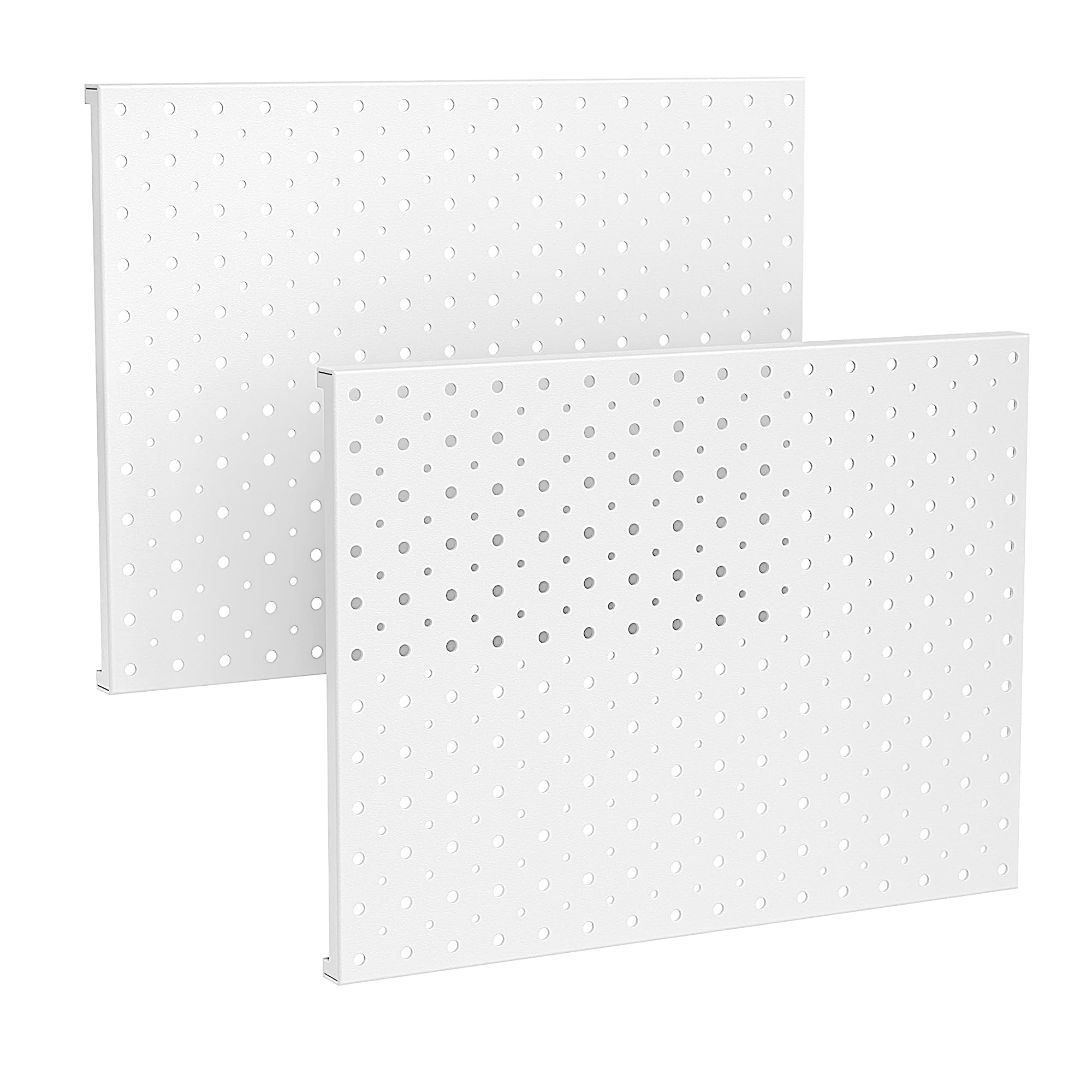 Photo 1 of EVERHANGER Metal Pegboard Panels, Heavy Duty Pegboard Wall Organizer, Garage Wall Panels, Tool Storage Organization, 12"X16", 2pcs, Gray