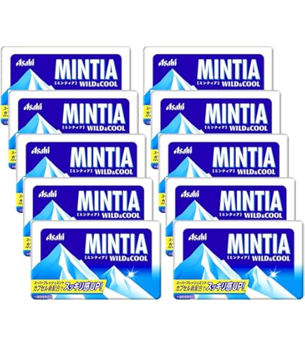 Mintia Assortment 0.2oz 11Types Japanese Tablet Candy Asahi Group