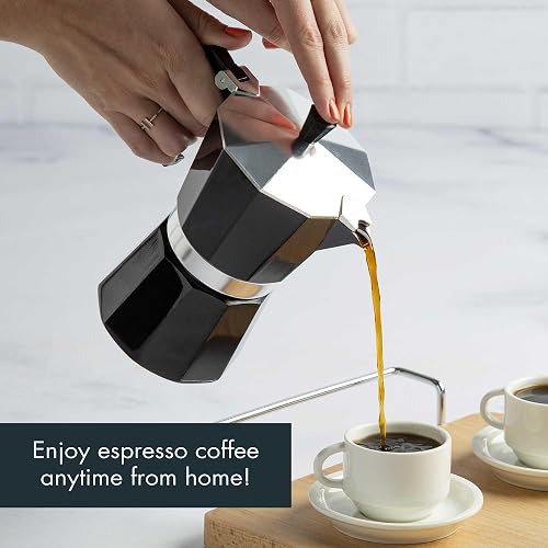 Primula Today 9-Cup Aluminum Stovetop Percolator – Electric Stove Compatible, Silver