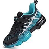 JMFCHI Kids Sneakers Boys Girls Tennis Running Shoes Outdoor Hiking Sneaker for Boys Athletic Breathable