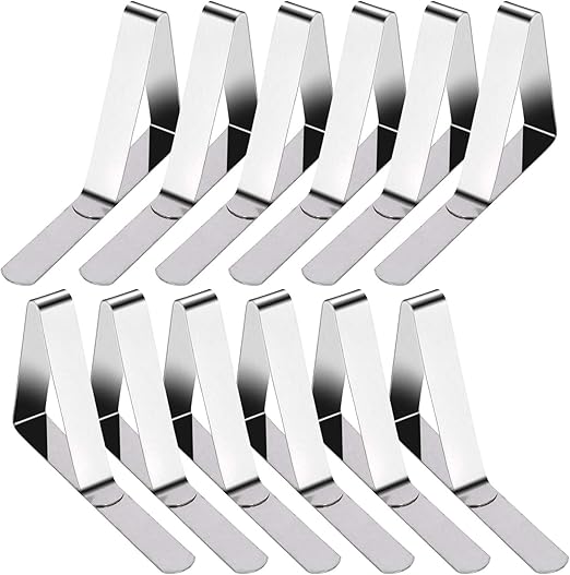 Amazon Com Large Tablecloth Clips Tablecloth Holders For Picnic