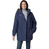 Woman Within Plus Size Quilt-Lined Taslon Anorak