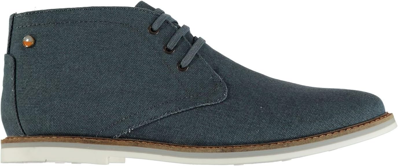 Frank Wright Mens Truro Chukka Boots Lace Up Structured Heel
