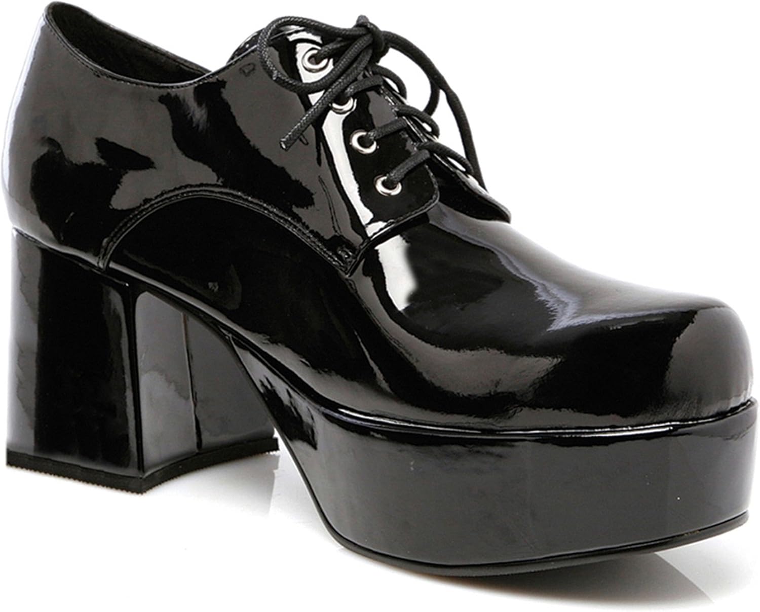 Ellie Shoes E312Pimp Mens 3" Heel Platform Shoe. XL Black Amazon.co