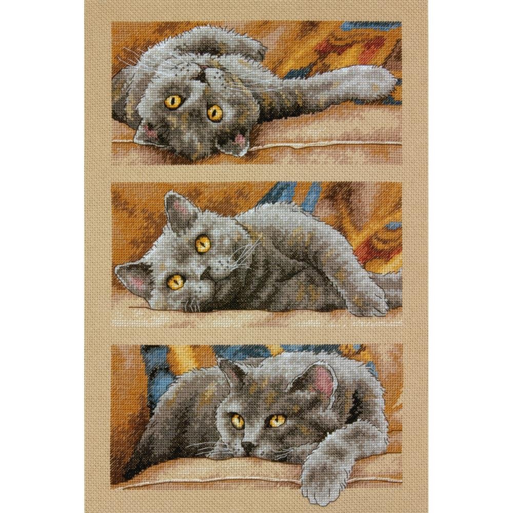 Dimensions MAX THE CAT, Cotton, 10 Inches x 15 Inches