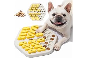 MEWOOFUN Dog Puzzle Toy,Dog Food Puzzle Feeder Toys for IQ Training,Dog Puzzles for Small/Medium/Large Smart Dogs,Dog Treat Puzzle Toys for Mental Enrichment