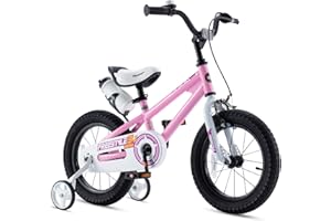 RoyalBaby Freestyle Kids Bike 12 14 16 18 Inch Bicycle for Boys Girls Ages 3-10 Years, Multiple Color Options