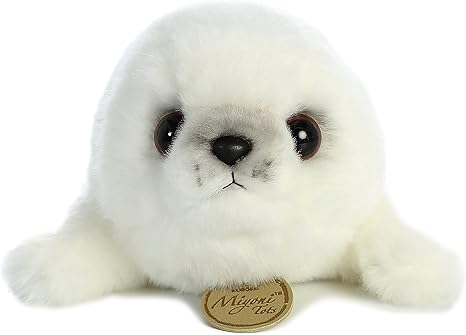 stuffed baby seal