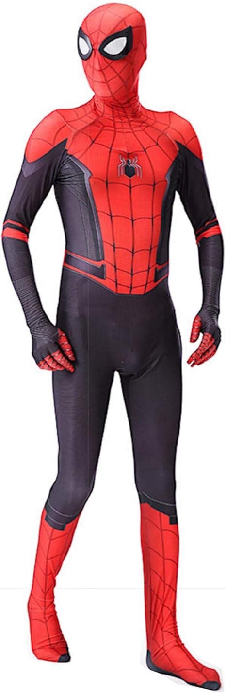 Spiderman Costume Carnival Spider Man Far from Home Child Man Cosplay