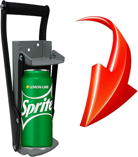 Metal Can Crusher 12oz/16oz / Smasher, Crushes Soda Cans