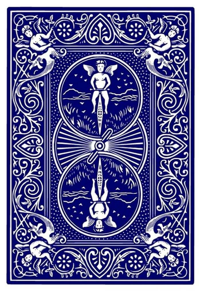 Bicycle Stripper Deck Cards, Blue Backed