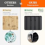 Lifewit Utensil Drawer Organiser Extendable Cutlery Tray Black view 5