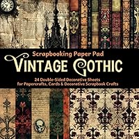 Scrapbooking Paper Pad - Vintage Gothic: 24 Double-Sided