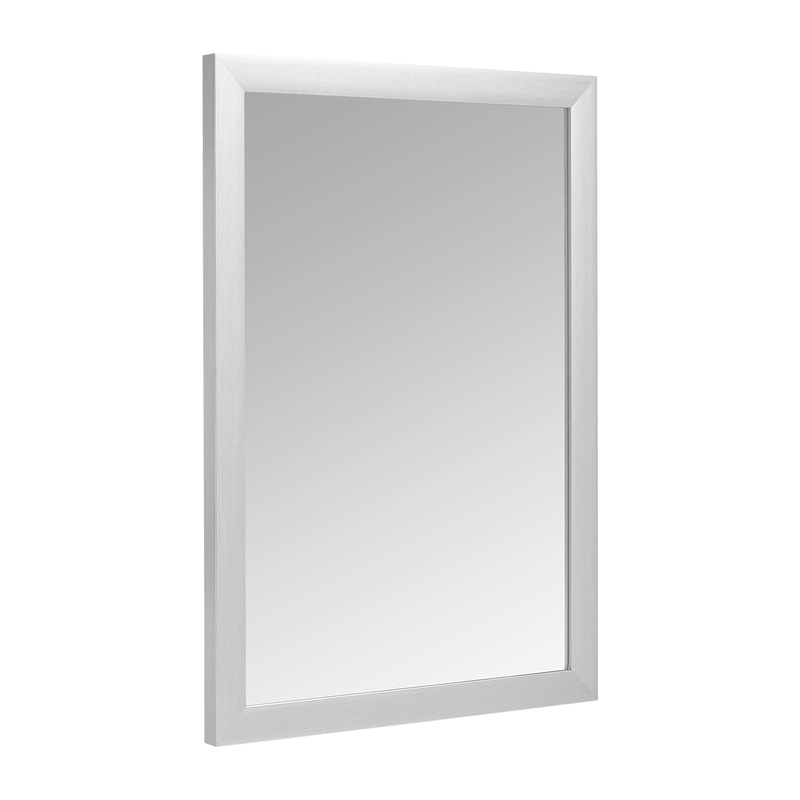 Amazon-Basics-Espejo-para-pared-rectangular-508-x-711-cm-marco-estandar-niquel