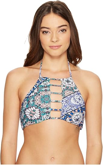 halter neck swim top