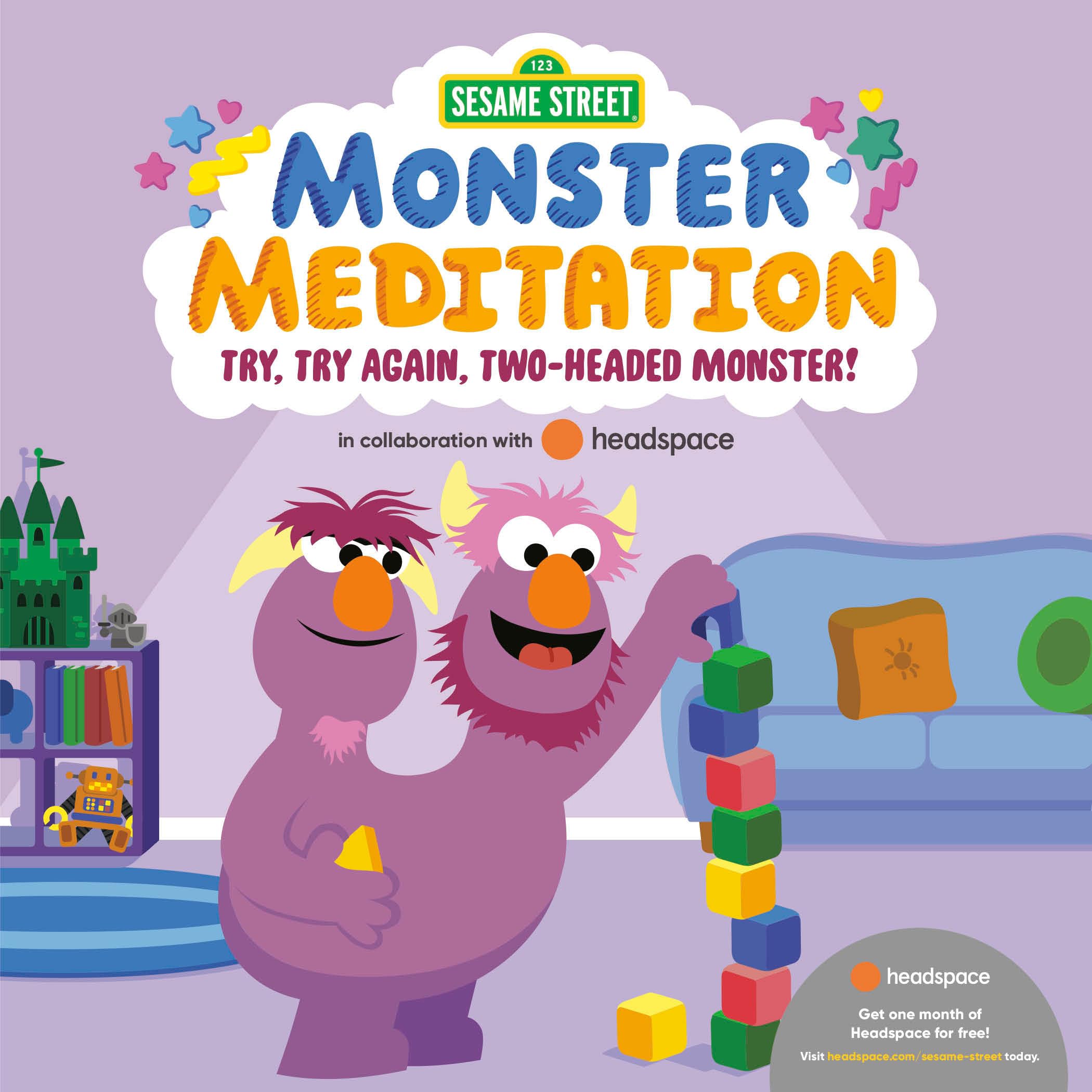 Try, Try Again, Two-Headed Monster!: Sesame Street
