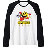 【PAC-MAN】 PAC-MAN Holiday 002 Raglan Baseball Tee