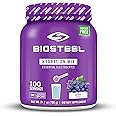 BioSteel Zero Sugar Hydration Mix, Great Tasting Hydration with 5 Essential Electrolytes, Grape Flavor, 100 Servings per Tub