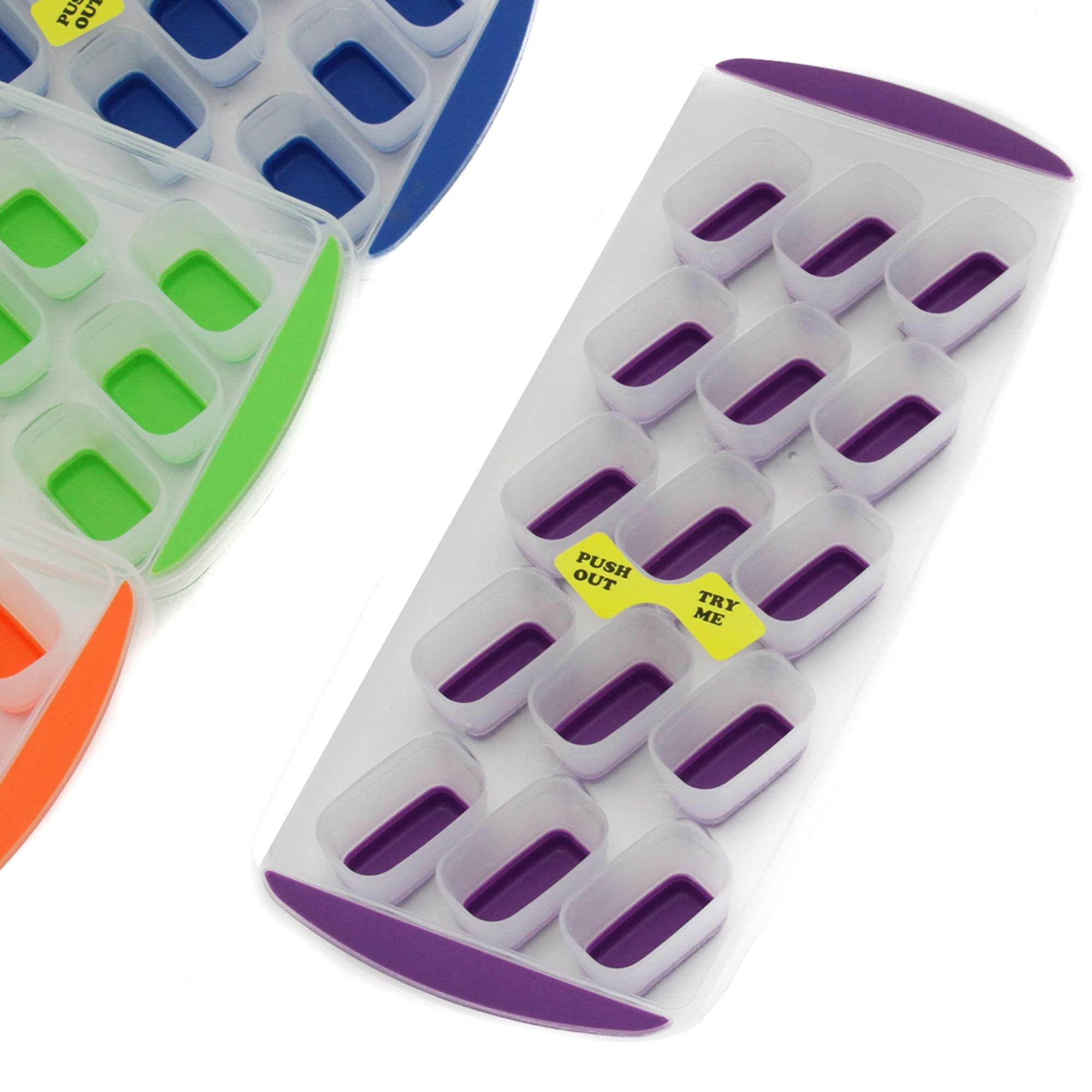 Chef Craft Push Out Rectangular Ice Cube Tray