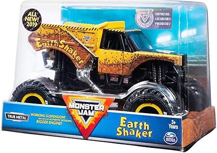 earthshaker monster truck toy
